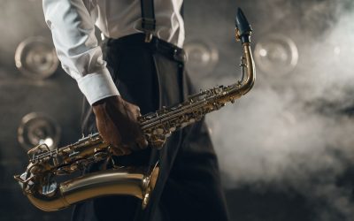 Saxophone in a modern Irish Wedding Band
